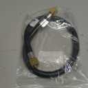 Wadoy RV Propane Hose Connector Assembly 2 Foot 3/8" Female Flare x 3/8" Female Flare Quick Connect Hose 24 Inches 1 Pack Fireplace Extension Connection Hose