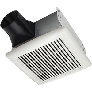 Broan-NuTone AE110 Invent Flex ENERGY STAR Qualified Single-Speed Ventilation Fan, 110 CFM 1.0 Sones, White