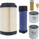 Tractor Filter kit Compatible with John Deere 1025R 1023E 1026R 2025R 2026R Tractor Maintenance Replaces Part Number MIU804763M806418LVA16054AM116304LVU34503