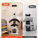 VEVOR Hat Heat Press Machine, 8.5 x 4 in Large Heating Plate, with Caps Stretcher, Precise Temperature & Time Control, Heat Press for Hats and Caps, for HTV Iron On and Sublimation Projects, White