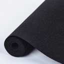 Non-Woven Fabric Mat,for Speaker Sub Box Carpet Home, Auto, RV, Boat, Marine, Truck & Car Trunk Liner 13inches*67inches*2mm*2Roll,12 SqftFolded