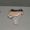 Nautica Women's Cotton Thong Underwear Set, 5-Pack M