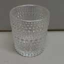 24 Pcs Votive Candle Holders, Glass Holders Bulk for Table Centerpiece, Tea Lights Candle Holders for Wedding Shower, Party and Home Decor Iridescent