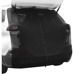 Ovege Car Tailgate Mesh Screen for SUV Bug Screens for Car Tent, Magnetic Mosquito Net for Car Camping Essentials, Car Camping Accessories Black-Tailgate