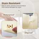 100% EVA Shelf Liner for Kitchen Cabinet, 12" x 240" Drawer Liners Non Adhesive Non Slip Waterproof Plastic Paper, Dresser Pantry Bathroom Refrigerator Protector, Cream