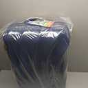 Luggage Sets 5 Piece Suitcases with Wheels, Suitcase Set, ABS+PC Hardshell Luggage set with Phone Holder Durable Travel Luggage with TSA Lock Spinner Wheels, Navy (5 Piece Sets (20/24/28/DB/TB))