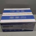 Ceiling Fans with Lights and Remote, 46 Inch Flush Mount Low Profile Ceiling Fan with Light, Ceiling Fan for Bedroom Living Room, Quiet DC Motor, Reversible, Dimmable LED, Silver