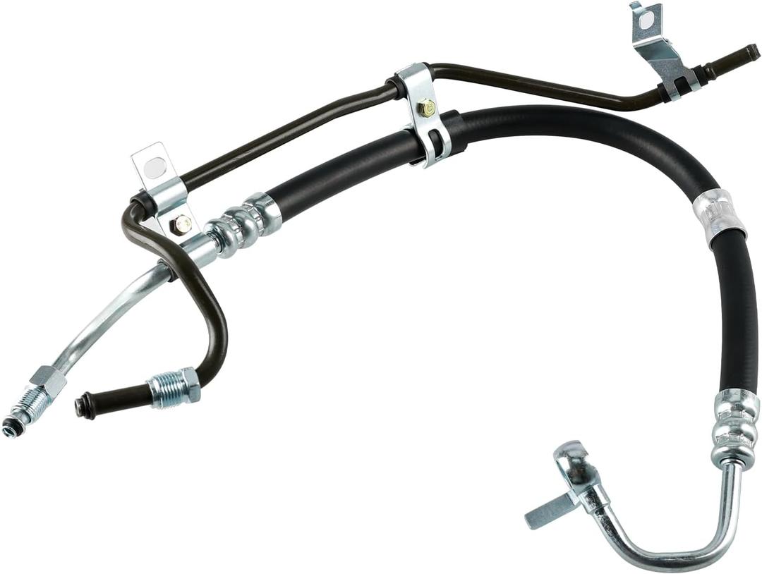Power Steering Pressure Hose Compatible with Toyota Camry L4 2.4L 2002 2003 2004 2005 2006 2007 2008 2009, Toyota Solara L4 2.4L 2004 to 2008, Replacement for 3401183, 44410-06142