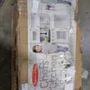 Melissa & Doug Wooden Chef's Kitchen Set for Kids with Play Kitchen Accessories & Ice Cube Dispenser, Preschool Learning Toys for Girls & Boys 3+, Cloud White - FSC Certified