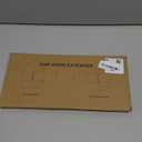 Veharvim Sun Visor Extender for Car with 2 Side Sunshade, Polarized UV400 Visor Extender Attachment for Car Visor with PC Lens,Anti-Glare for Safe Driving (2 Side Panel) (Red Zipper, Driver Side)