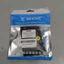 KEKING Lymphedema Medical Compression Arm Sleeve with Gauntlet, 15-20 mmHg Graduated Compression Full Arm Support for Women Men (Single), Long Pressure Arm Hand Brace for Arthritis, Bursitis, Edema (Medium)