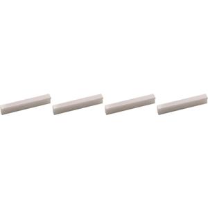 2 x Hickory Hardware 1 Pack Solid Core Kitchen Cabinet Pulls, Luxury Cabinet Handles, Hardware for Doors & Dresser Drawers, 3 Inch Hole Center, Toasted Nickel, Streamline Collection