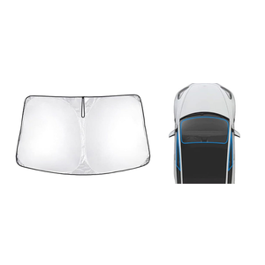 Karltys  Windshield Sun Shade for 2011-2024 Dodge Charger, Thickened Reflective Front and Side Window Sunshade Custom Fit Dodge Charger, Foldable Sun Visor Protector Blocks Heat UV Rays