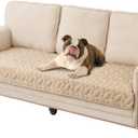 Ameritex Pet Bed Cover Dog Bed Blanket for Sofa and Furniture Waterproof New Pattern Design (30x70 Inch, Beige)