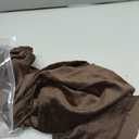 H.VERSAILTEX Stretch Velvet 3 Piece T Cushion Sofa Slipcovers - Individually Fitting Cushion Covers for 3 Cushion Couch - Stay in Place (Brown)