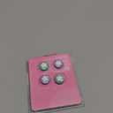 eXtremeRate PlayVital Star Design Cute Switch Thumb Grip Caps, Mint Green & Light Violet Joystick Caps for Nintendo Switch Lite, Silicone Analog Cover Thumbstick Grips for Switch OLED Joycon