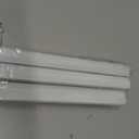 Hoeflife Curtain Track,Ceiling Curtain Track,Wall Mount Curtains Tracks,Heavy Duty Sliding Room Divider Ceiling Mount Curtains Tracks Rails Rod System with Clips 12-15ft White