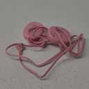 Pink Extension Cord with Surge Protected 1080J - 5 FT Flat Extension Cord, 1625W Cute Extension Cord with 3 AC Outlet 4 USB (24W/4.8A), Compact for Cute Pink Kawaii Desk Home Essentials