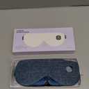 Heated Eye Mask - Cordless Eye Mask for Dry Eyes, FSA - HSA Eligible, Eye Relief, Improved Sleep, Washable Eye Heating pad for Travel and with Replaceable Shell (Gray)