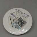 HG Power 6 Inch Soffit Vent Cover  Round ABS Louver with Built-in Screen Mech for Attic, Bathroom, Garage & Dryer Duct Ventilation (150mm,White)