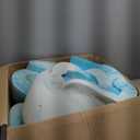 Memory Foam Mattress Topper Queen, 2 Inch Thick Gel Infused Bed Toppers for Queen Size Bed, Soft Mattress Pads for Sleeper Sofa, RV, Camper, CertiPUR-US Certified, Blue