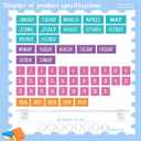 Magnetic Flip Calendar for Classroom