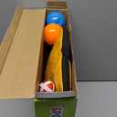 unanscre 3 in 1 Bean Bag Toss Game Toy Outdoor for Kids, Dinosaur Foldable Cornhole Board with Pop Up Basketball Game and Dartboard Set, Gift for Birthday/Xmas Party, Outside Toys for Toddlers Age 3+