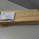 WOPITUES Wood Floating Shelves Set of 6, Shelves for Wall Decor, Farmhouse Shelf for Bedroom, Bathroom Storage Shelves, Book Shelves for Living Room  Rustic Brown