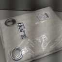 NICETOWN Natural Linen Room Divider Curtains for Bedroom, Grommet Flax Linen Burlap Semi Sheer Window Drapes Privacy with Light Filtering for Patio Door/Bedroom, W68 x L84, 2 Pieces