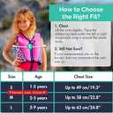 Limmys Swim Vest for Toddlers & Kids - Adjustable Buoyancy Swimming Aid, CE Safety Certified, Award-Winning Parent-Approved Design, Soft Neoprene Comfort, Secure Durable Design, Carry Bag Included (Medium, Pink Leopard)