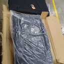 HOPERAN 21" 2pcs Dual-Sided Heated Stadium Seats for Bleachers with Back Support, 3 Levels Heating Stadium Seating for Bleachers Seat with Backrest, 5 Pockets Portable Stadium Chair for Outdoor (Black)