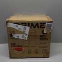 DEIME Air Fryer, Small Digital 2.8 Qt Airfryer Space Saving Compact, Bake, Reheat, Roasts for Quick Easy Meals, Mini Compact & Quiet, Nonstick & Dishwasher Safe Basket (Black)