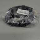 3.5mm Extension Cable 35 Feet, Long Male to Female Auxiliary Audio Stereo Cable, Headphone Extension Cord, Hi-Fi Sound, Gold Plated Connectors, OFC Core, Black (with 5 pcs Cable Ties)