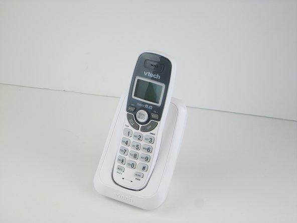 VTech Cordless Phone with DECT 6.0, Full-Duplex Speakerphone, Lighted Display, Backlit Keypad, Caller ID/Call Waiting, Volume Control, Hearing Aid Compatible, Wall Mount | VG131 (White)