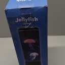 Jellyfish Lamp, 16 Color LED Fantasy Jellyfish Tank Table Light with Remote, Dual Power Supply, Eye-Friendly Ambient Lamp for Home Office Bedroom Decor, Perfect Holiday Gift for Adults & Kids