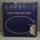 1pack 24 Inch Large Flush Mount Ceiling Light, 50w Led Ceiling Light, 3000k/4000k/6000k Selectable 4980lm Ceiling Lights, Super Slim Light Fixture for Bedroom Kitchen Living Dining Room Office Black (No Remote Control-24IN-1PACK)