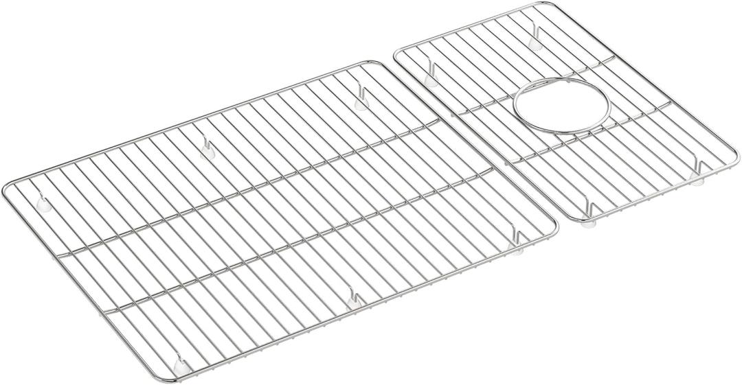 KOHLER K-30182-ST Cairn Kitchen Sink Rack, Stainless Steel