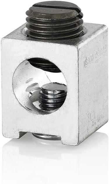 Leviton LLGND Circuit Breaker Ground Lug, 6-2/0 Awg, Gray