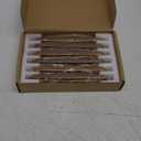 Goo-Ki 6 Pack Antique Brass 7.6-Inch(192mm) Center to Center Arch Cabinet Pulls Drawer Handles Zinc Alloy Mid-Century Modern Hardware for Kitchen and Bathroom Cupboard