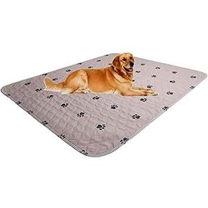 Washable Puppy Pads - Reusable, Super Absorbing, Waterproof Dog Pee Pads for Dog Bed Mat (24x48 Inch (Pack of 4))
