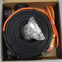 155FT3FT-200FT Pipe Heating Cable for Pipe Freeze Protection, Heat Cable for Water Pipes(Metal and Plastic), Pipe Heat Tape Keeps Water Flowing at -40F 5w/ft, 120V Plumbing fixture