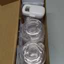 Stove Knob Safety Covers for Child (5 + 1 Pack), Upgraded Universal Size Press Gas Stove Covers with Adhesive, Heat-Resistant Childproof Oven Knob Locks for Kids and Pets (Clear)