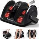 CARESKYpro Foot Massager for Neuropathy, FSA Eligible HSA Feet Massager with Heat, 3-Heating for Circulation and Pain Relief, Deep Kneading Rolling for Calf-Feet-Arm Relaxation, Plantar Fasciitis (Black)