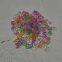 Ornazy 150 pcs Random Acrylic Game Controller Beads Transparent Colorful Video Game Beads for DIY Bracelet Necklace Jewelry Making