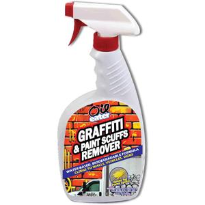 Pro Strength Cleaner for Graffiti, Paint Scuff, Overspray, Paint Spills, Permanent Markers - Brick Walls, Vehicles, Signs, Painted Walls & More