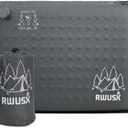 RWUSX Inflatable Stadium Seat Cushion, Portable Self Inflating Outdoor Seat Cushion for Stadium, Airplane, Travel, Camping, Car & Office