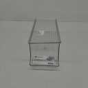 iDesign Soda Can Organizer with Lid for Pantry or Refrigerator - Clear - Made in USA