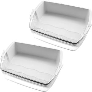 AAP73252209 Refrigerator Door Bin Refrigerator Door Bin for L.G Refrigerator LFX31925ST LFXC24726S LFX25991ST(Right, 2 Pack)