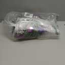 Purple Ribbon Christmas Advent Wreath - for Advent Calendar Season - Centerpiece Decor Candle Holder and X-mas Decorations