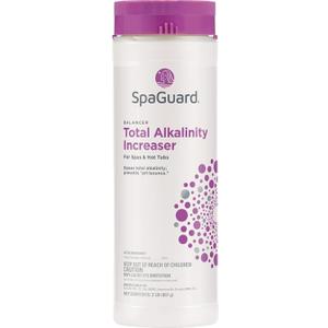 SpaGuard Total Alkalinity Increaser, 2 lb, Prevents pH Bounce, Proven Pool Water Balancer, Suitable for Spas and Hot Tubs
